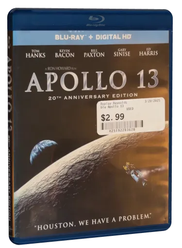 Apollo 13 Blu-ray, Universal Pictures Home Entertainment