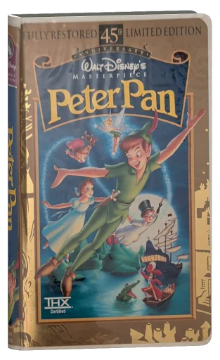 Peter Pan VHS, Walt Disney Home Video
