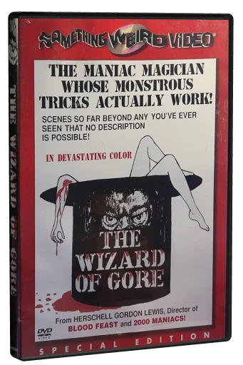The Wizard of Gore DVD, Something Weird Video