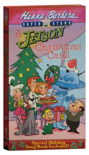 A Jetson Christmas Carol VHS cover