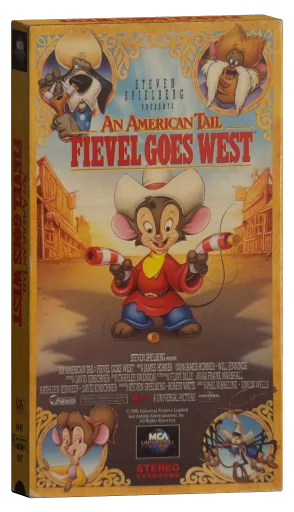 An American Tail: Fievel Goes West VHS, MCA Universal Home Video