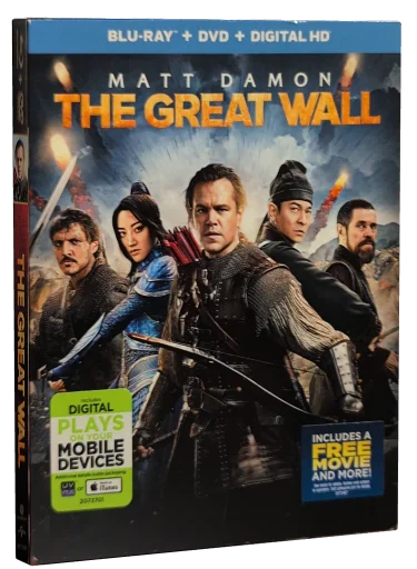 The Great Wall Blu-ray, Universal Pictures Home Entertainment