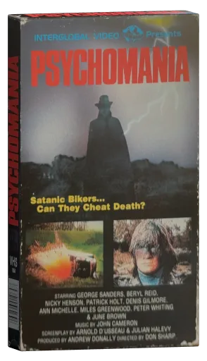 Psychomania VHS, InterGlobal Video Promotions Ltd.