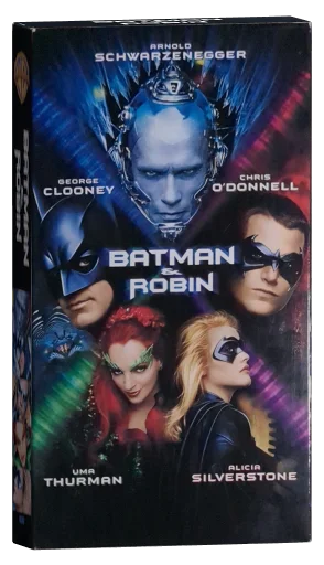 Batman & Robin VHS, Warner Home Video
