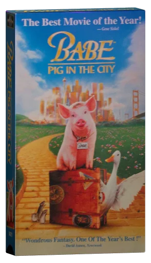 Babe: Pig in the City VHS, Universal Studios