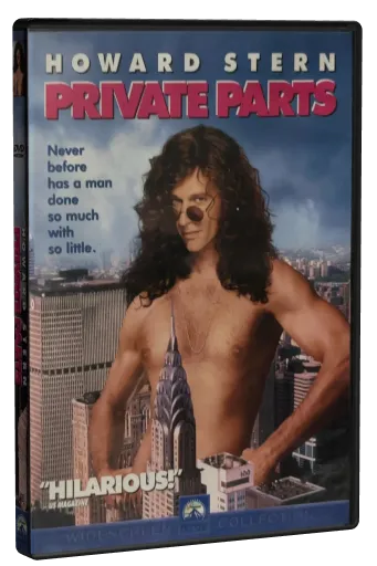Private Parts DVD, Paramount Home Video