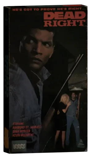 Dead Right VHS cover
