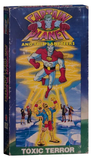 Captain Planet and the Planeteers VHS, Turner Home Entertainment