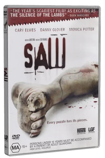 Saw DVD, Sony Pictures Home Entertainment