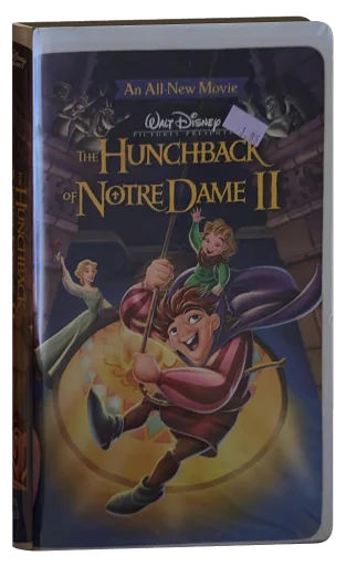 The Hunchback of Notre Dame II VHS, Walt Disney Home Video