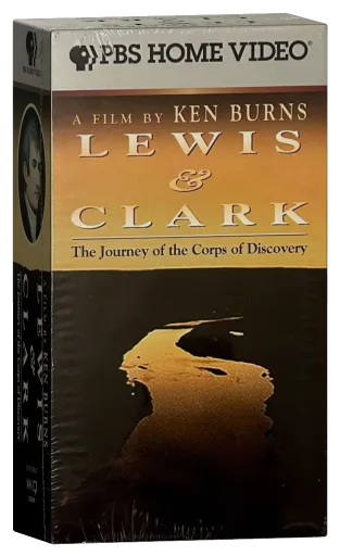 Lewis & Clark - The Journey of the Corps of Discovery VHS cover