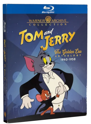 Tom and Jerry: The Golden Era Anthology (1940–1958) Blu-ray cover