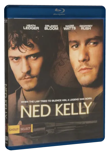 Ned Kelly Blu-ray cover