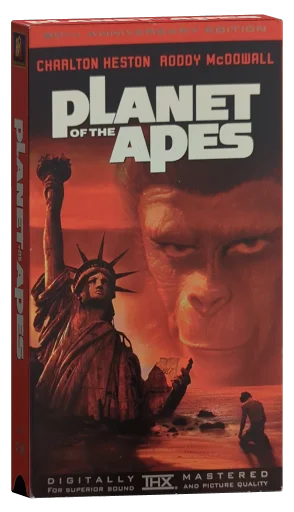 Planet of the Apes VHS, 20th Century Fox Home Entertainment