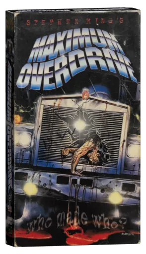 Maximum Overdrive VHS, Anchor Bay Entertainment