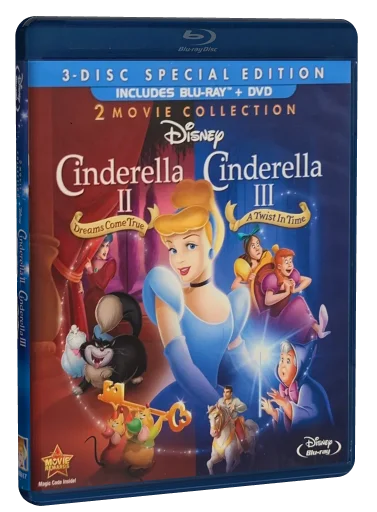 Cinderella III: A Twist in Time Blu-ray, Disney