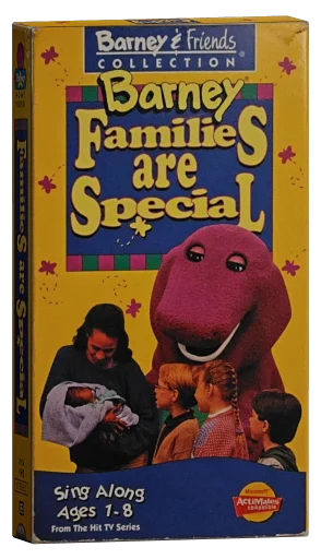 Barney Families are Special VHS cover