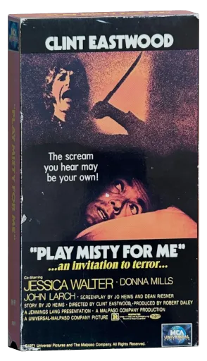 Play Misty for Me VHS, MCA Universal Home Video