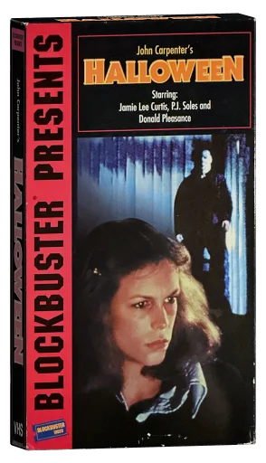 Halloween VHS, Blockbuster Entertainment
