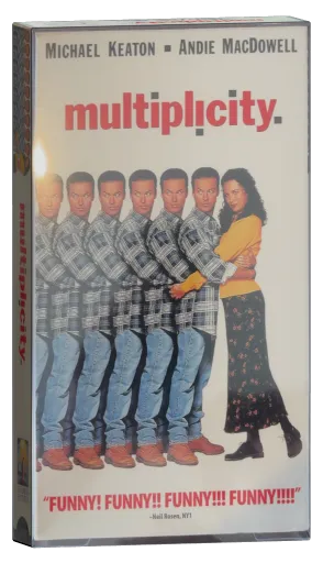 Multiplicity VHS, Columbia TriStar Home Video