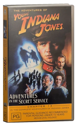 The Adventures of Young Indiana Jones VHS, Paramount Home Entertainment
