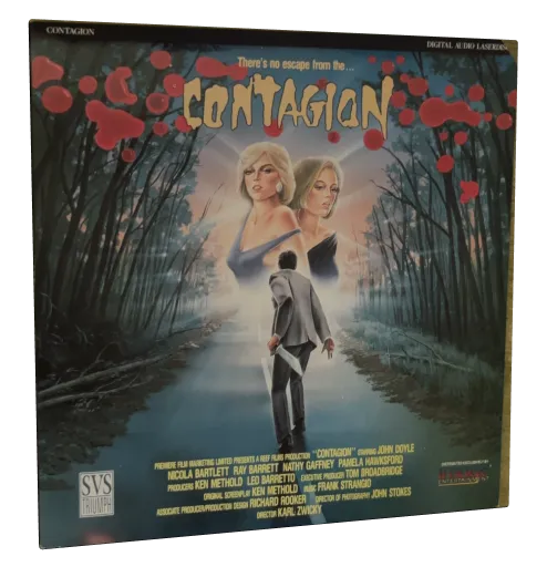 Contagion Laserdisc cover