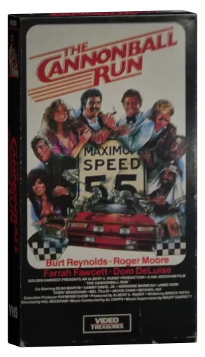 The Cannonball Run VHS, HGV
