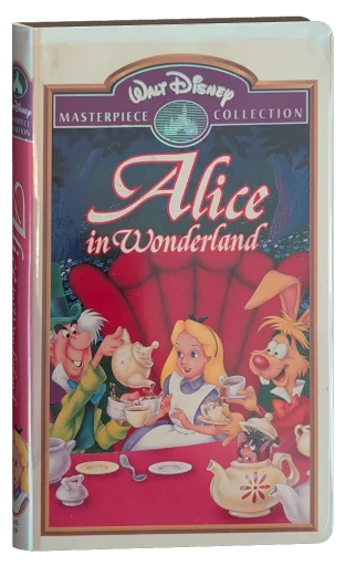 Alice in Wonderland VHS, Buena Vista Home Video