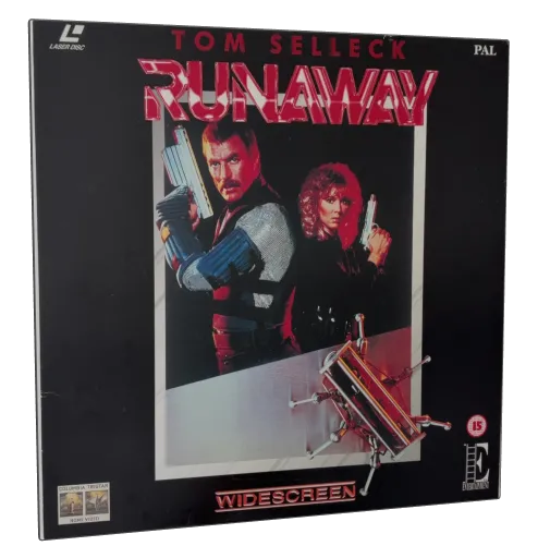 Runaway Laserdisc cover
