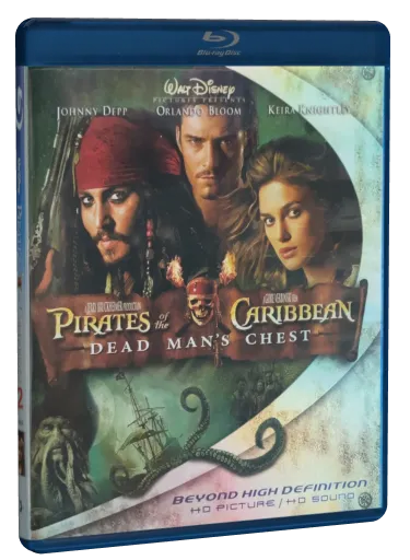 Pirates of the Caribbean: Dead Man's Chest Blu-ray, Walt Disney Home Entertainment