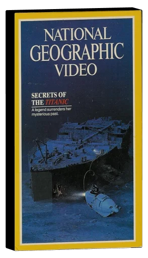National Geographic Video: Secrets Of The Titanic VHS, Warner Home Video