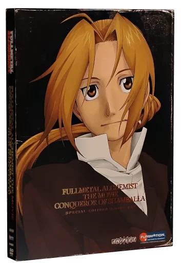 Fullmetal Alchemist the Movie: Conqueror of Shamballa DVD, FUNimation