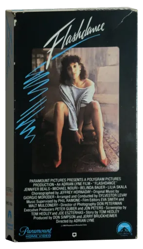 Flashdance VHS, Paramount Home Video