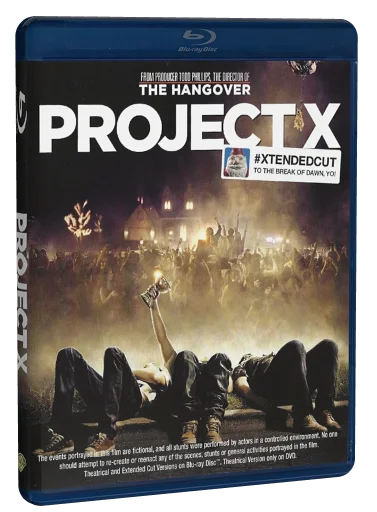 Project X Blu-ray, Warner Home Video
