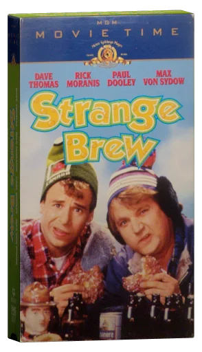 Strange Brew VHS, MGM Home Entertainment