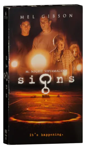 Signs VHS, Touchstone Home Entertainment