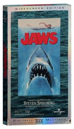 Jaws VHS, Universal Studios Home Video