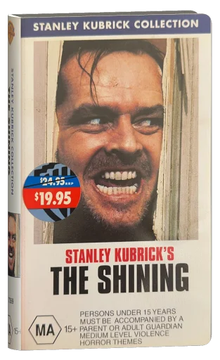 The Shining VHS, Warner Home Video