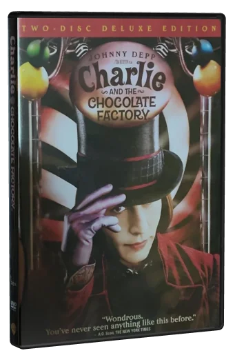 Charlie and the Chocolate Factory DVD, Warner Home Video