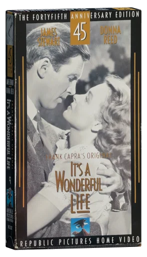 It's a Wonderful Life VHS, Republic Pictures Home Video