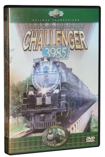 America's Steam Trains: Challenger 3985 - The Worlds Largest Operating Steam Locomotive DVD cover