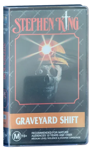 Stephen King’s Graveyard Shift VHS cover