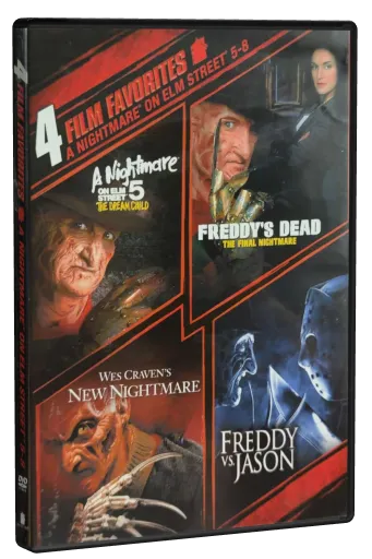 4 Film Favorites: A Nightmare on Elm Street 5-8 DVD, New Line Cinema