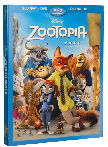 Zootopia Blu-ray, Disney