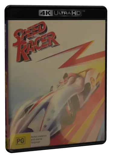 Speed Racer 4K-UHD cover