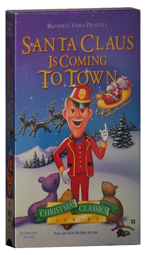 Santa Claus Is Comin' to Town VHS, Family Home Entertainment