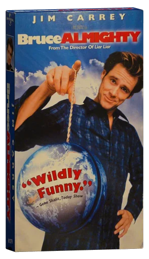 Bruce Almighty VHS, Universal