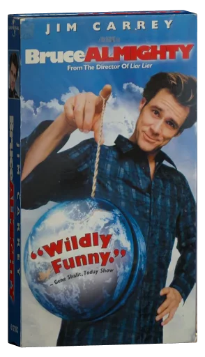 Bruce Almighty VHS, Universal