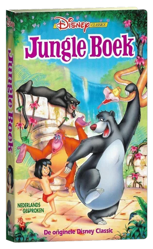 The Jungle Book VHS, Buena Vista Home Entertainment B.V.
