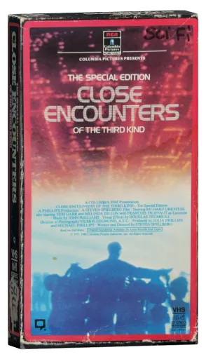 Close Encounters of the Third Kind VHS, RCA/Columbia Pictures Home Video